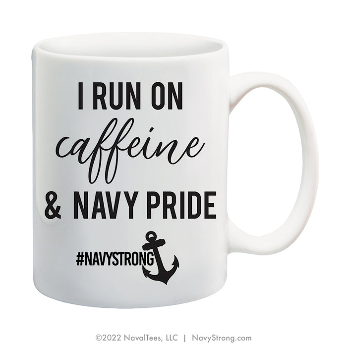 "CAFFEINE & PRIDE" | 15 oz Coffee Mug