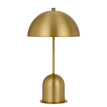 Cal Lighting Peppa Metal Mushroom Accent Table Lamp with Color Options main image.