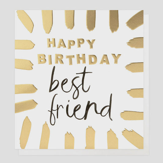 Caroline Gardner Best Friend Birthday Greetings Card