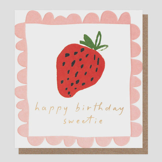 Caroline Gardner Happy Birthday Sweetie Greetings Card