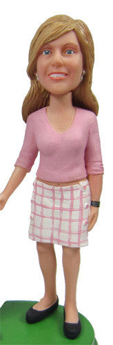 Casual Female Bobblehead #1 - National Bobblehead HOF Store