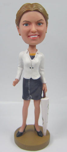 Casual Female Bobblehead #3 - National Bobblehead HOF Store