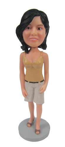Casual Female Bobblehead #4 - National Bobblehead HOF Store
