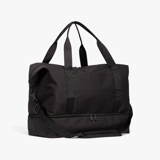 Side - Catalina Deluxe - 600D Recycled Poly - Onyx / Black / Dark Grey - Weekender - Lo & Sons