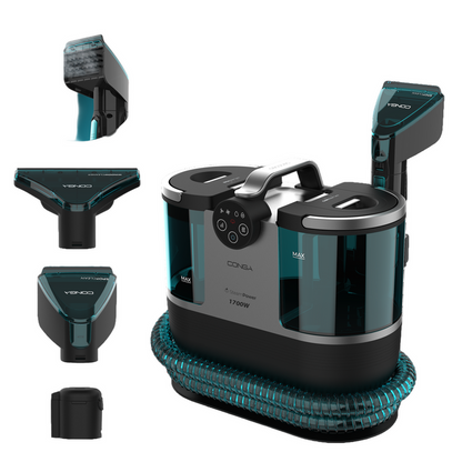 Cecotec Conga Carpet & Spot Vacuum Clean Steam, 1.6Lit, 1700Watts, Green