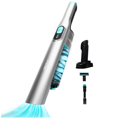 Cecotec Conga Micro Essential Handheld Vacuum Cleaner, 90Watts, Digital Brushless, Sliver