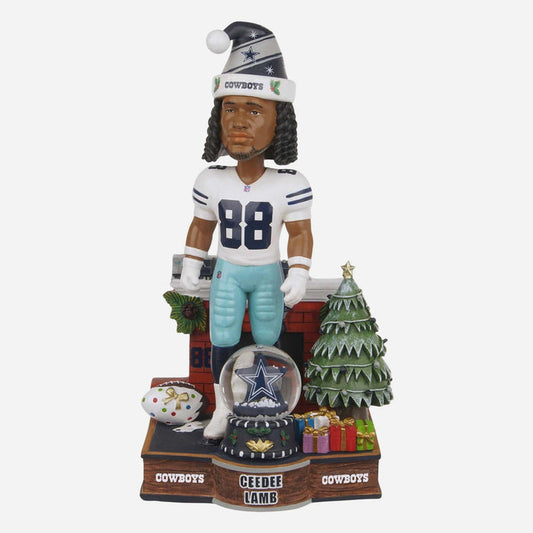 CeeDee Lamb Dallas Cowboys Snow Globe NFL Bobblehead