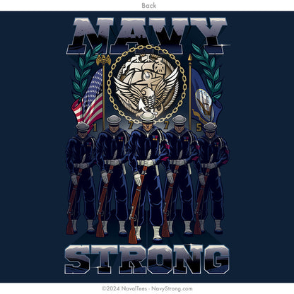 "Ceremonial Guard" Long Sleeve Tee | Navy