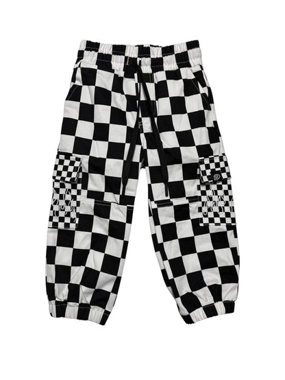 CHECK REMIX FLAME • CARGO JOGGERS