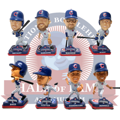 Chicago Cubs 2016 World Series Champions Mini Bobblehead Sets - National Bobblehead HOF Store