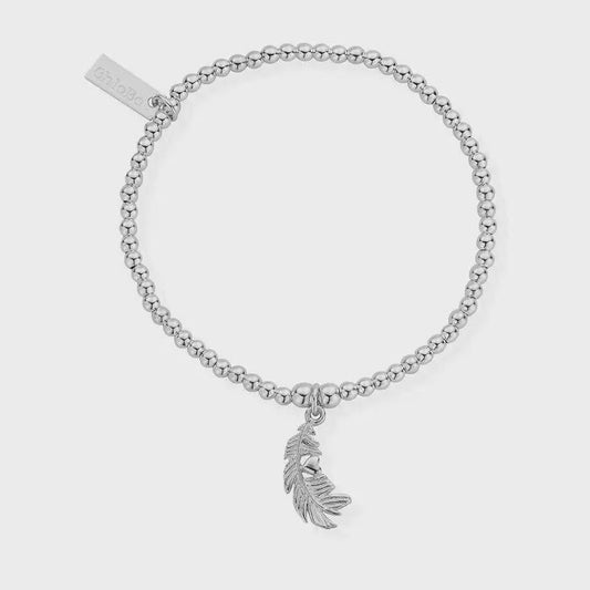 ChloBo Cute Charm Heart in Feather Bracelet