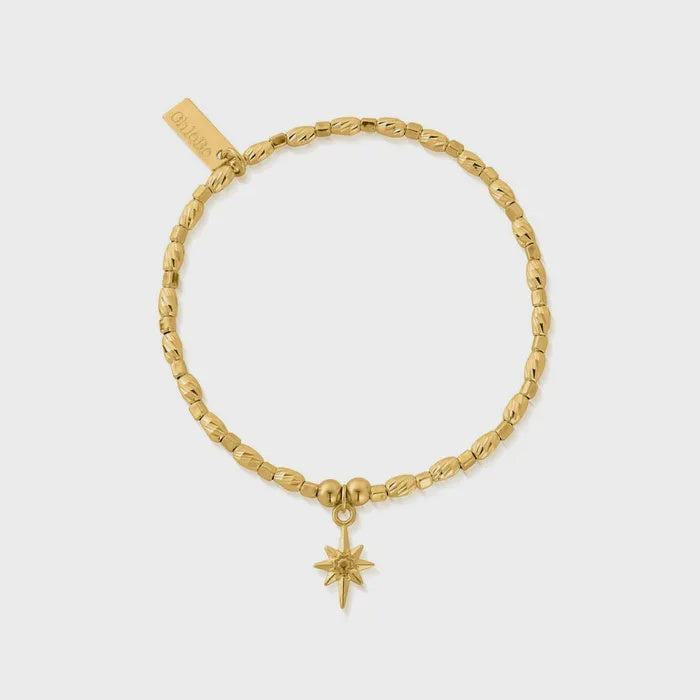 ChloBo Gold Soul Glow Lucky Star Bracelet
