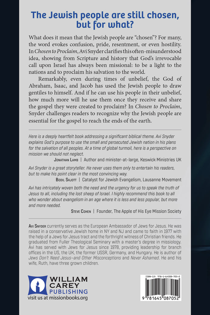 Chosen to Proclaim - MissionBooks.org