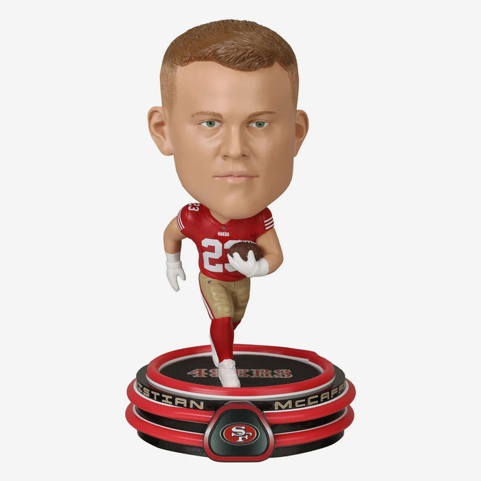 Christian McCaffrey San Francisco 49ers LED Neon Bighead NFL Football Bobblehead