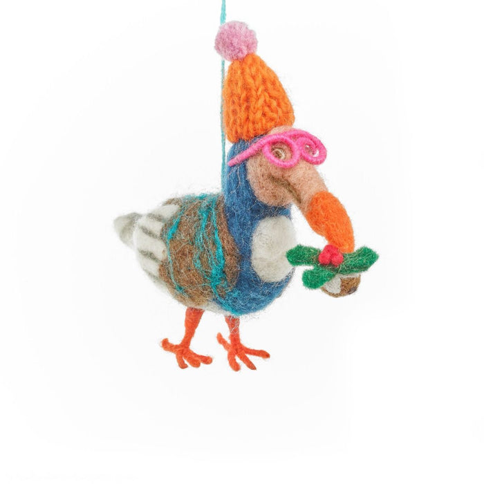 Christmas Felt Decoration - Dodo