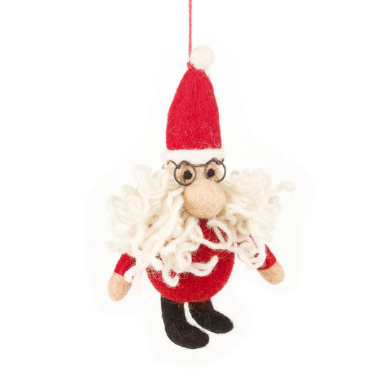 Christmas Felt Decoration - Santa