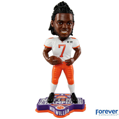 Clemson Tigers NCAA College Football National Champions Bobbleheads - National Bobblehead HOF Store