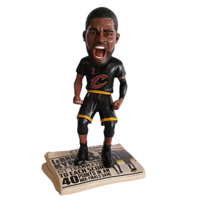 Cleveland Cavaliers 2016 NBA Champions Newspaper Bobbleheads - National Bobblehead HOF Store