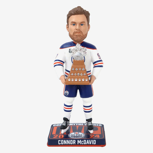 Connor McDavid Edmonton Oilers 2024 Stanley Cup MVP NHL Bobblehead