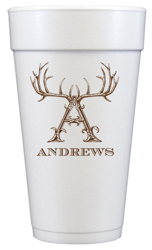 Customizable Foam 20oz Cups Hornabet A