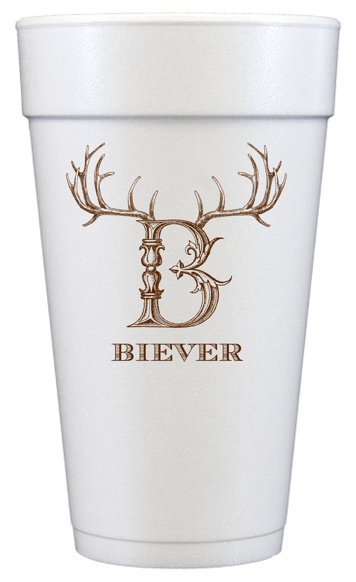 Customizable Foam 20oz Cups Hornabet B