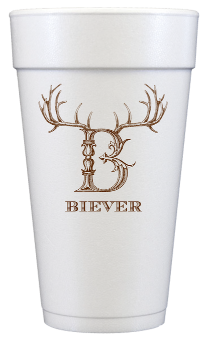 Customizable Foam 20oz Cups Hornabet B