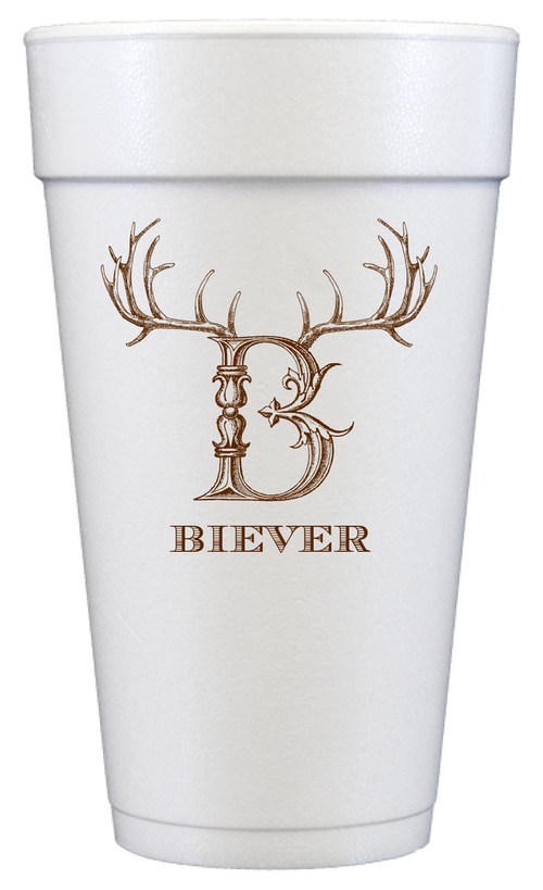 Customizable Foam 20oz Cups Hornabet B