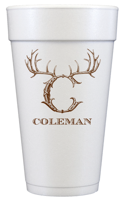 Customizable Foam 20oz Cups Hornabet C