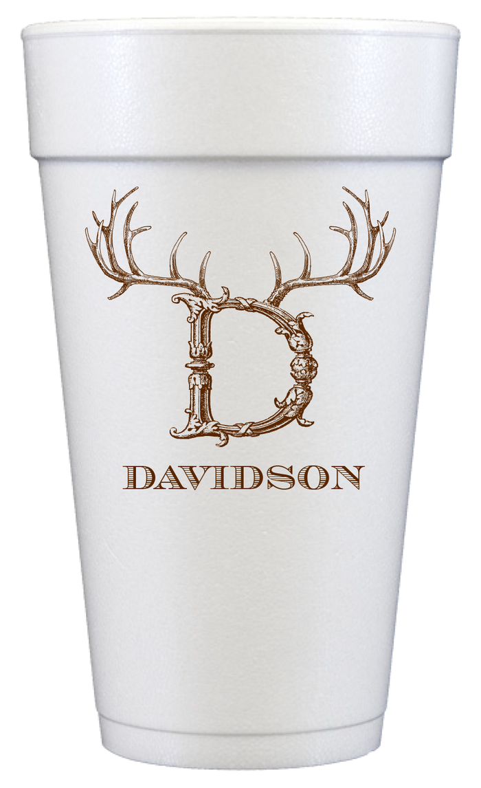 Customizable Foam 20oz Cups Hornabet D