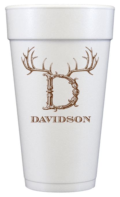 Customizable Foam 20oz Cups Hornabet D