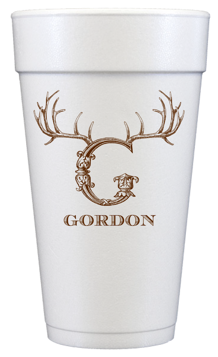 Customizable Foam 20oz Cups Hornabet G