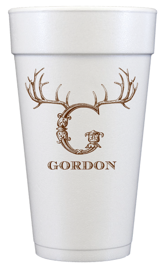 Customizable Foam 20oz Cups Hornabet G