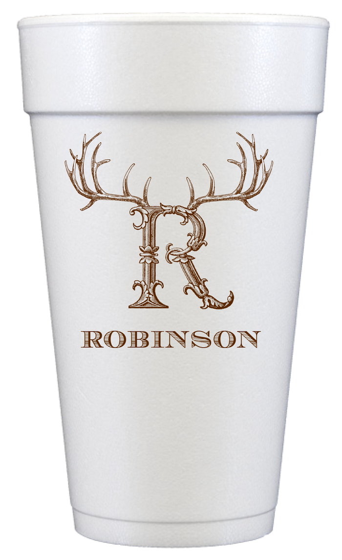 Customizable Foam 20oz Cups Hornabet R