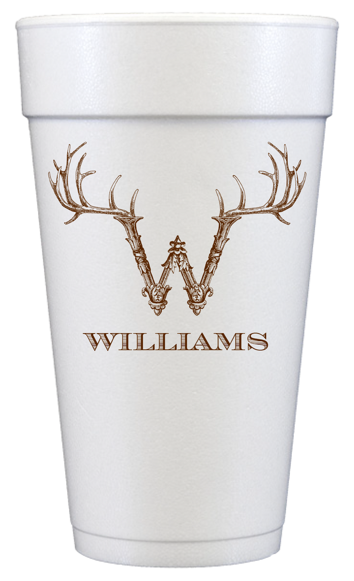 Customizable Foam 20oz Cups Hornabet W