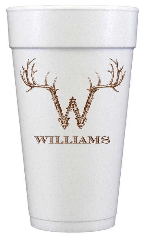 Customizable Foam 20oz Cups Hornabet W