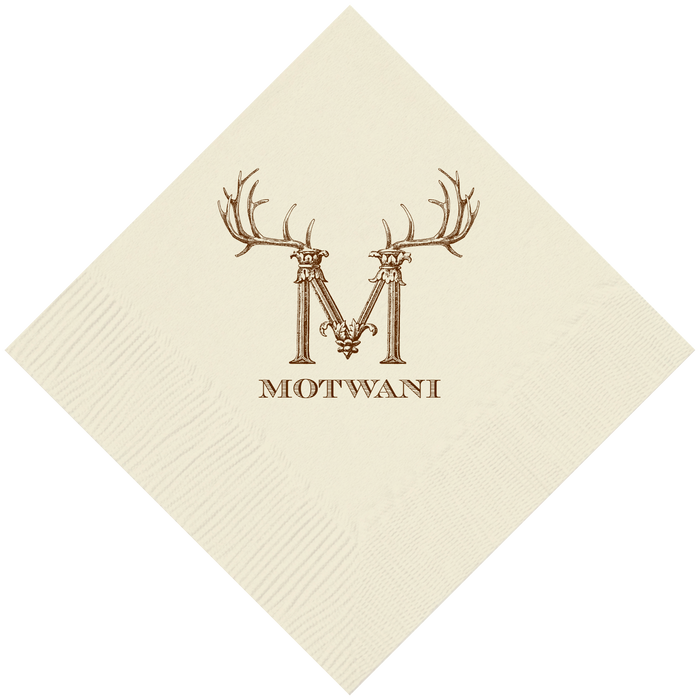 Customizable Hornabet Beverage Napkins M