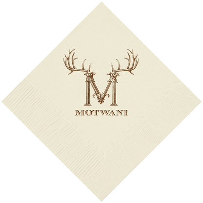Customizable Hornabet Beverage Napkins M