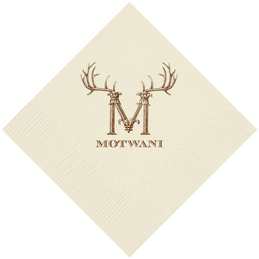 Customizable Hornabet Beverage Napkins M