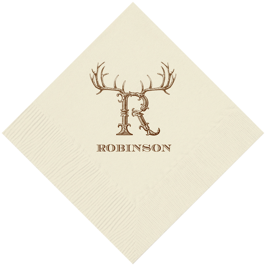 Customizable Hornabet Beverage Napkins R