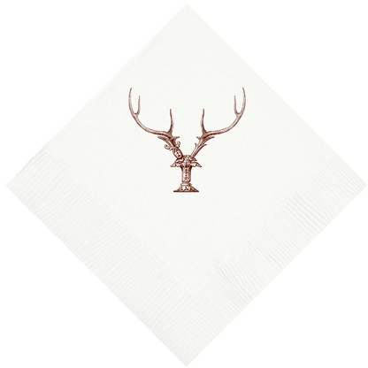 Customizable Hornabet Beverage Napkins Y