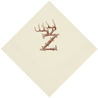 Customizable Hornabet Beverage Napkins Z