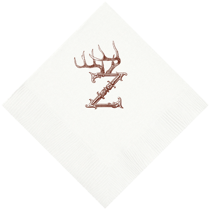 Customizable Hornabet Beverage Napkins Z