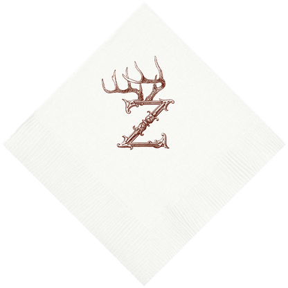 Customizable Hornabet Beverage Napkins Z