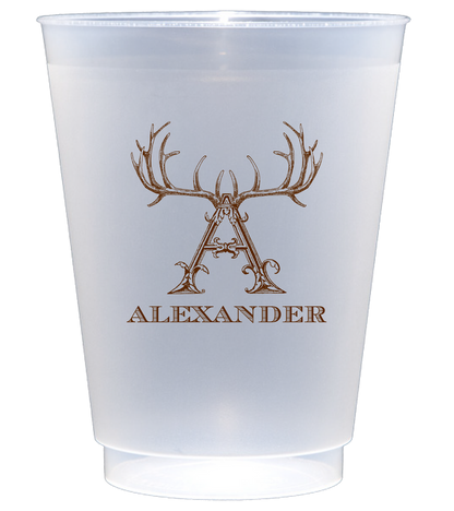 Customizable Hornabet Frosted Shatterproof 16oz Cups A