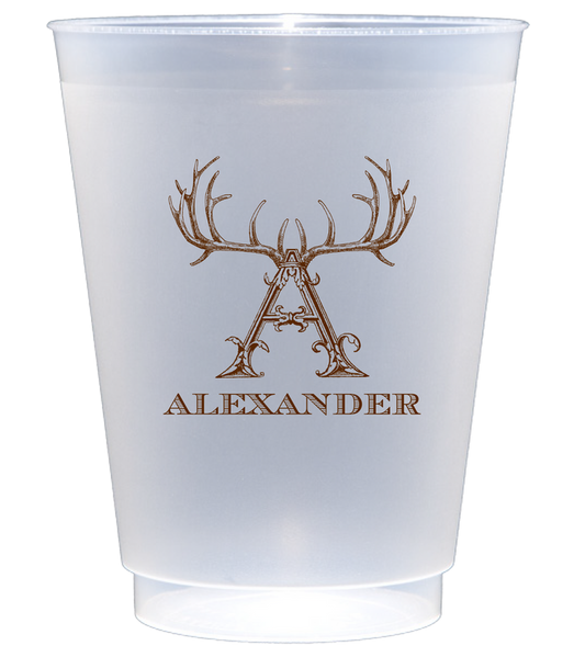 Customizable Hornabet Frosted Shatterproof 16oz Cups A