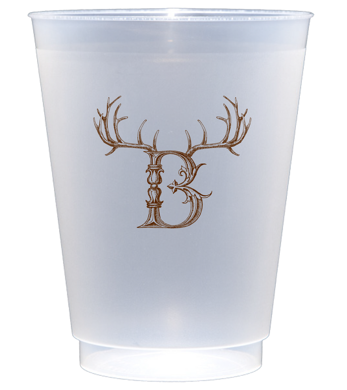 Customizable Hornabet Frosted Shatterproof 16oz Cups B