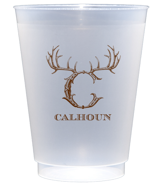 Customizable Hornabet Frosted Shatterproof 16oz Cups C
