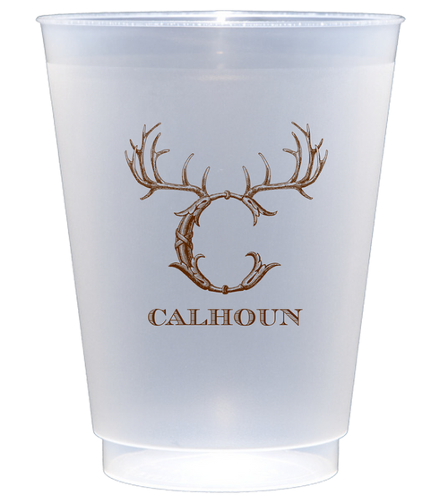 Customizable Hornabet Frosted Shatterproof 16oz Cups C