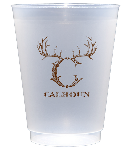 Customizable Hornabet Frosted Shatterproof 16oz Cups C