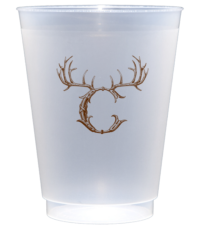 Customizable Hornabet Frosted Shatterproof 16oz Cups C